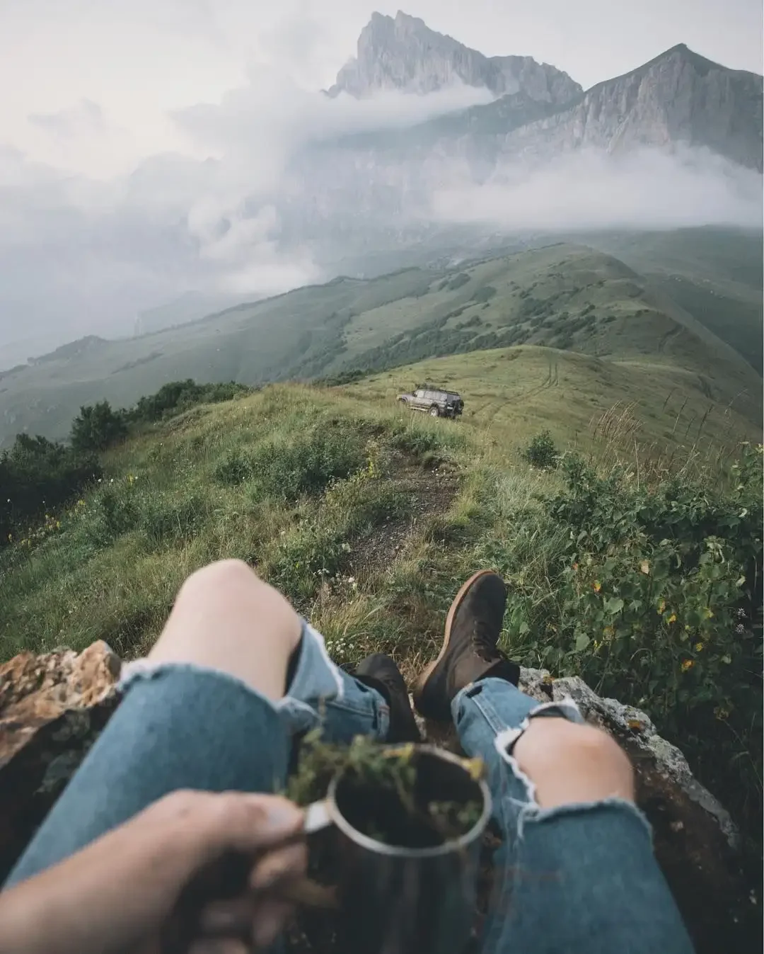 Горы от первого лица