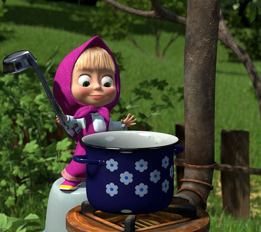 Маша и медведь Маша+ каша