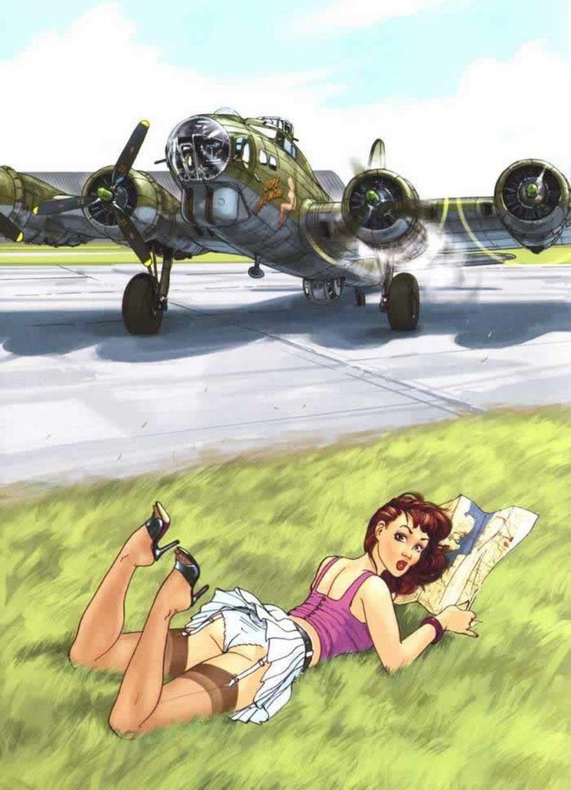 Romain Hugault Pin up Wings 3