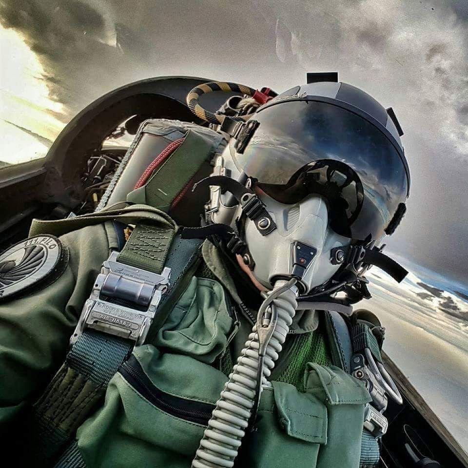 Истребители ВВС РФ И летчик