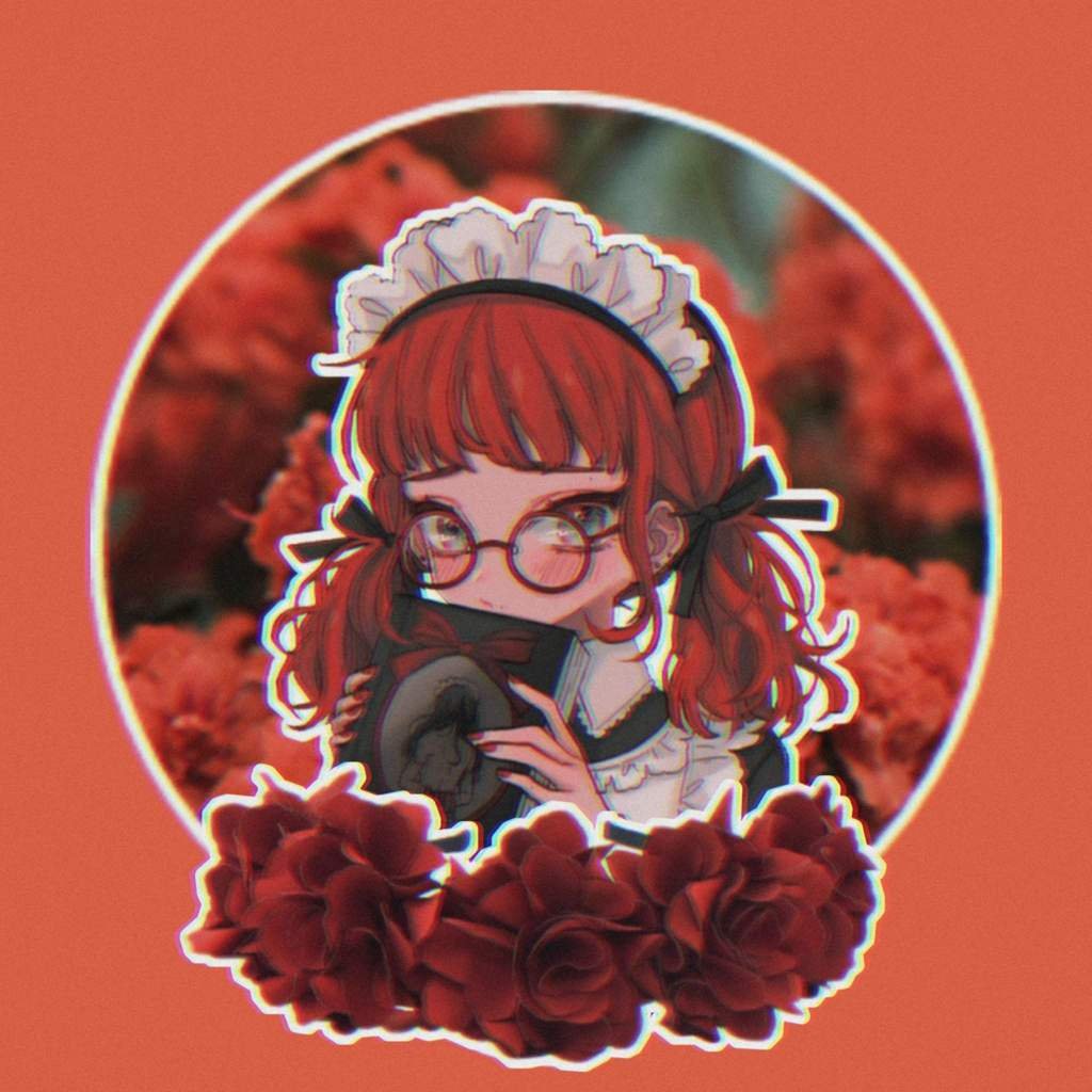 Аниме в круглой рамке