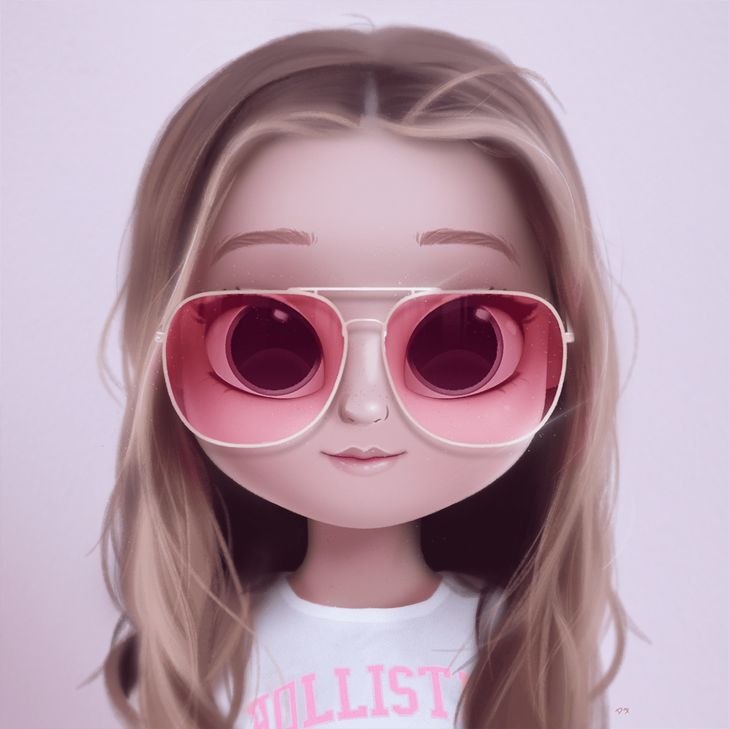 Девочка с большими глазами