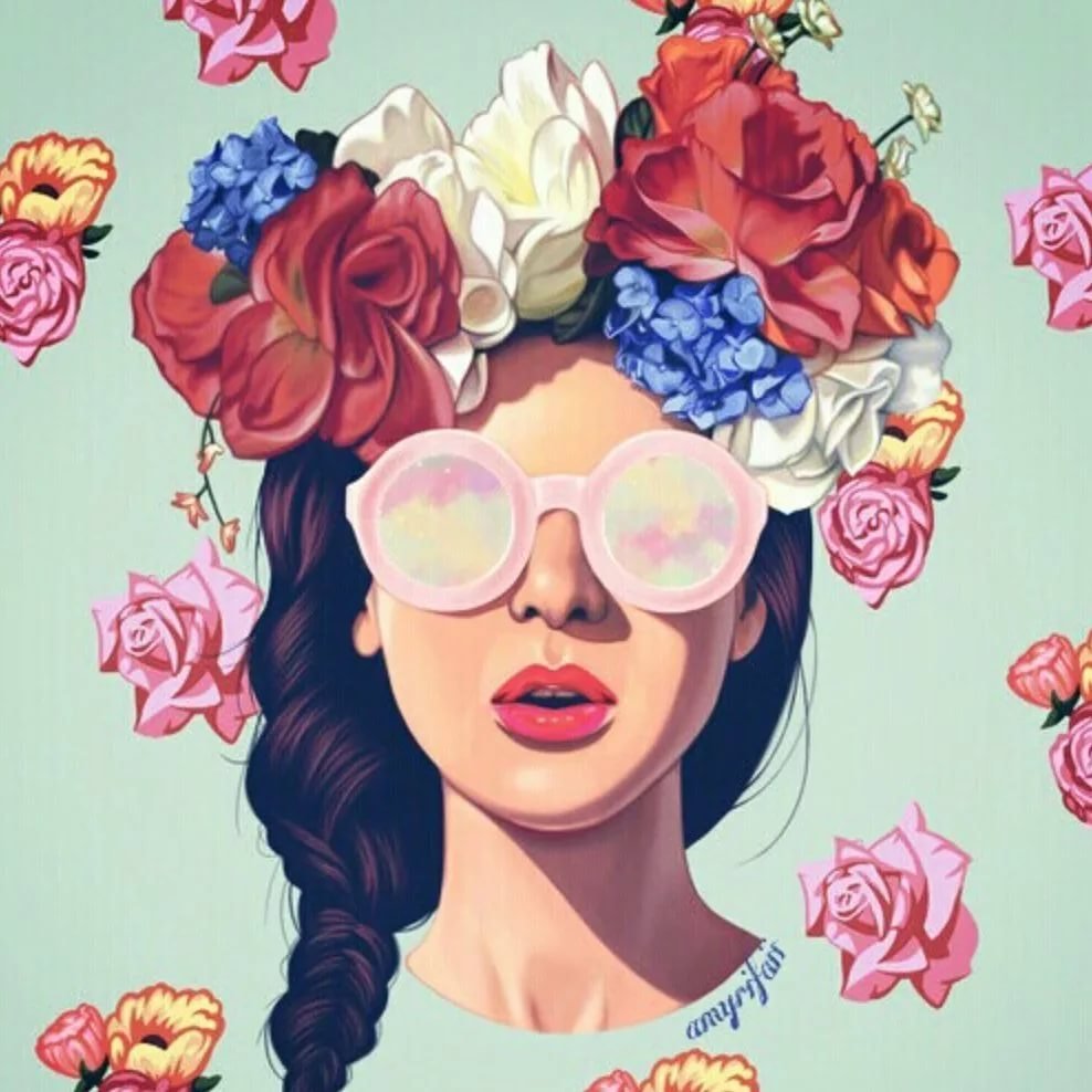 Девушки в стиле арт