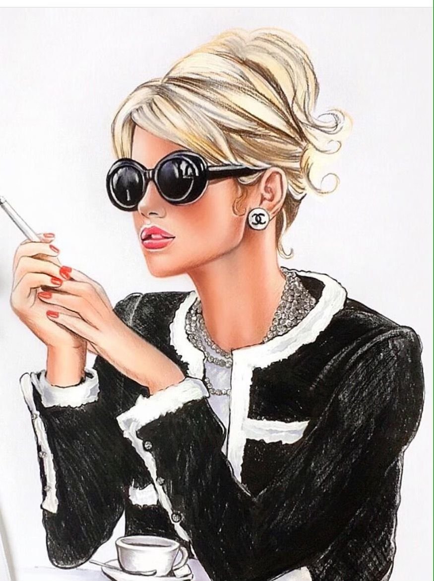 Модные иллюстрации