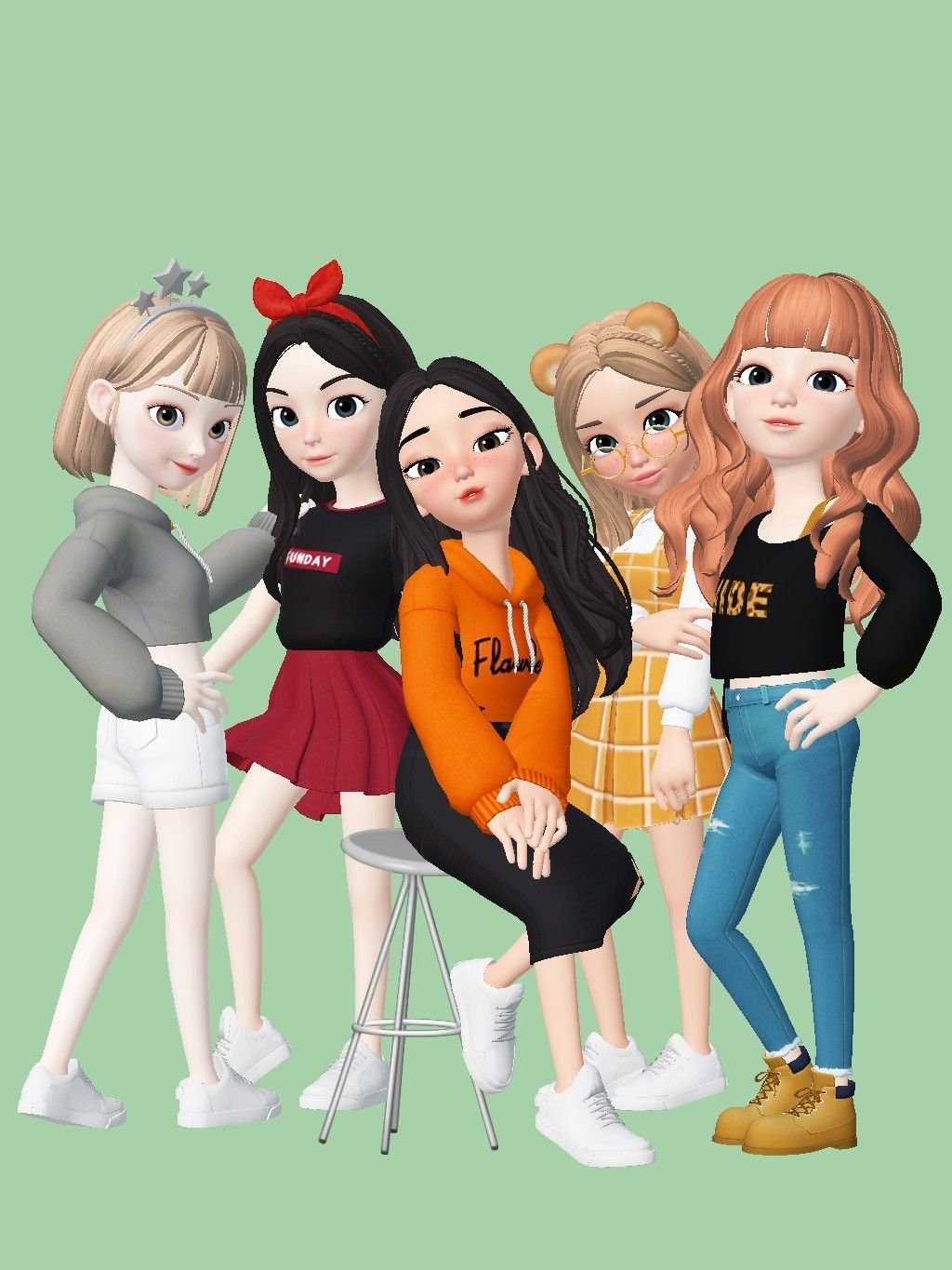картинки на аватарки группы девочек