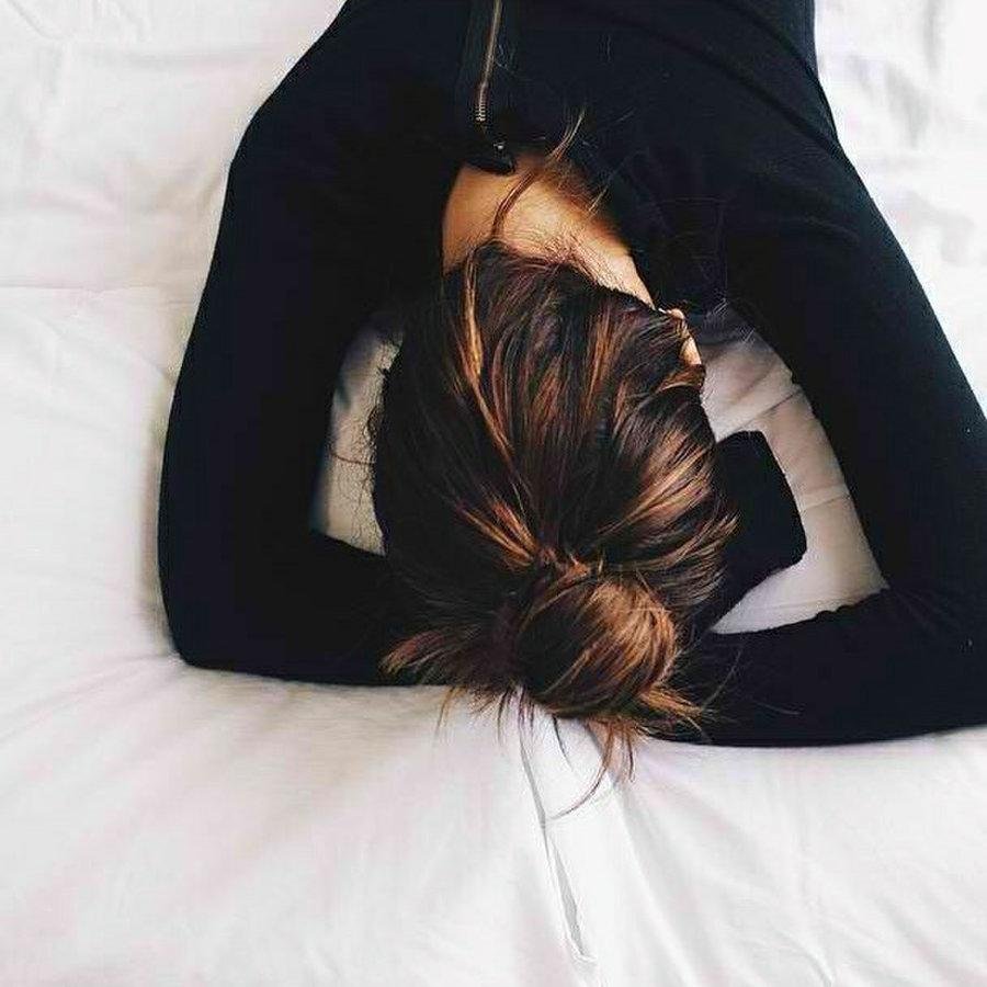 Шатенка фото со спины для аватарки