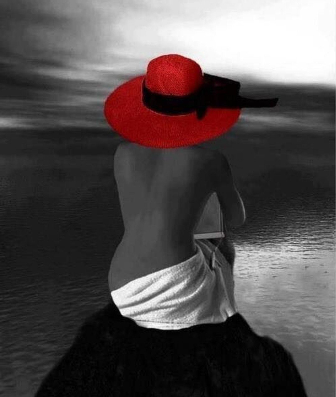 Цветы в руках у девушки