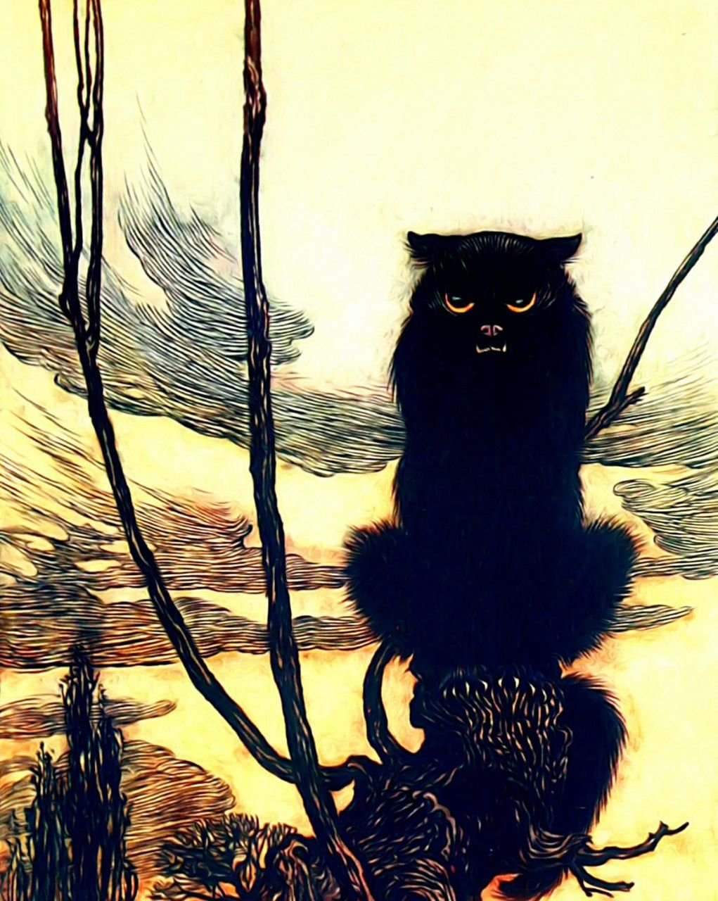 Кот Баюн монстр