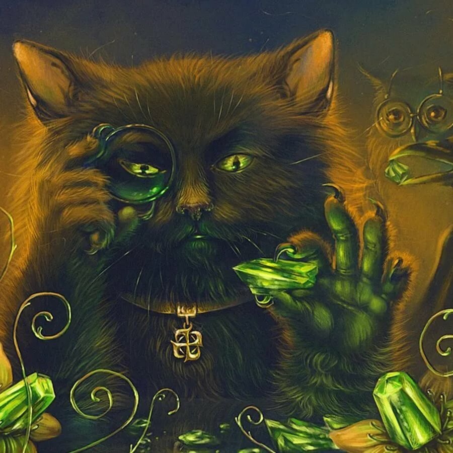Кот Баюн арт