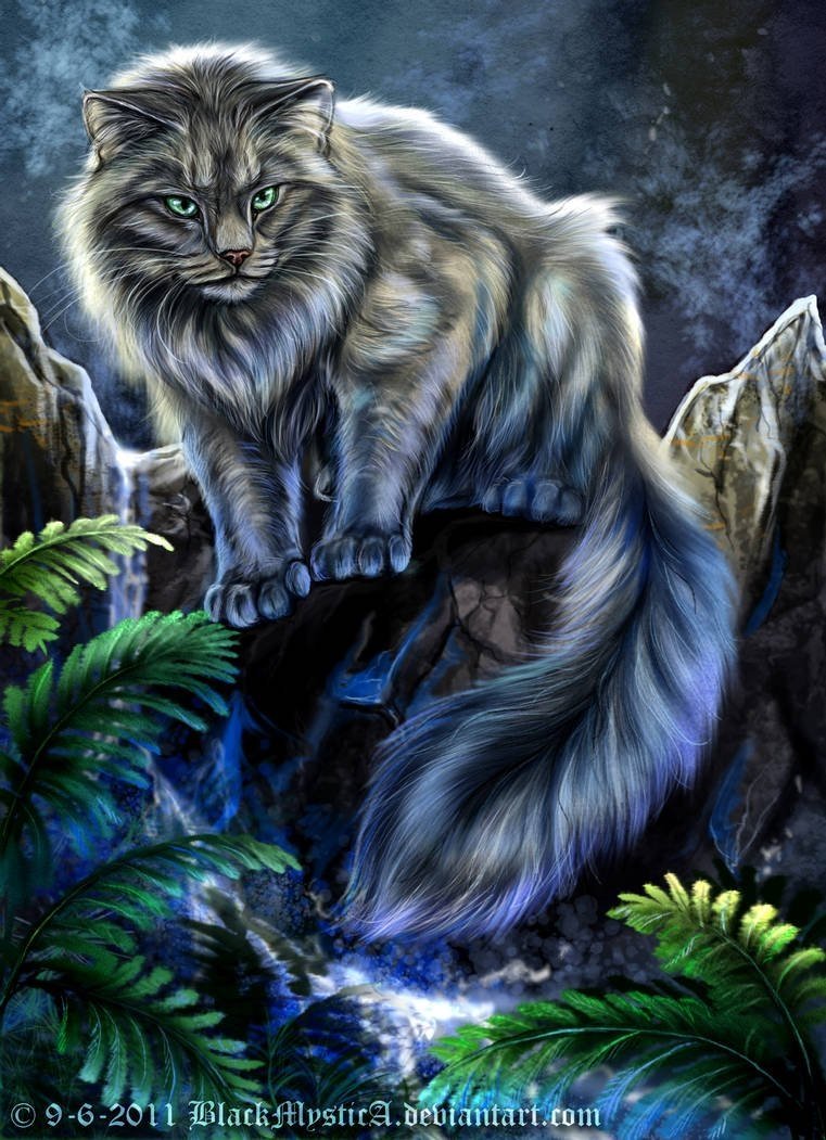 Кот Баюн и Кикимора