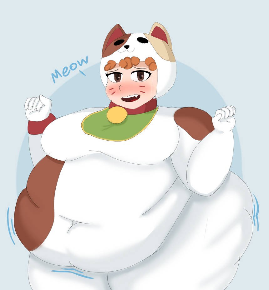 Неко толстая