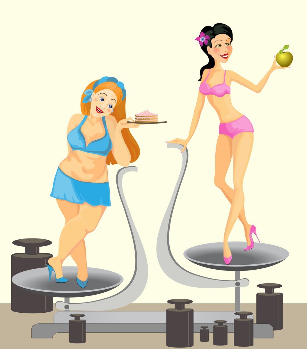 Похудение мультяшное