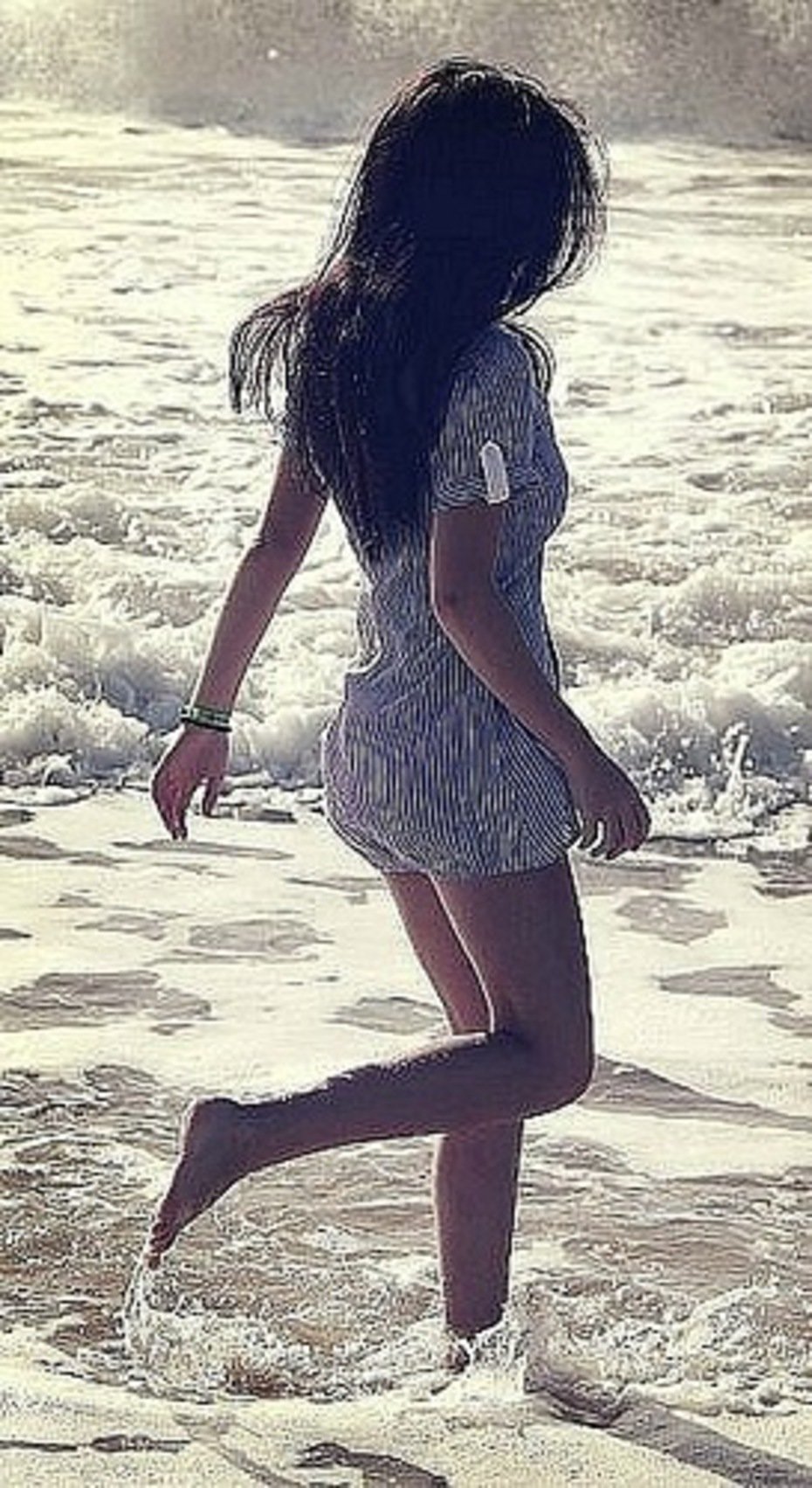 Блондинка со спины