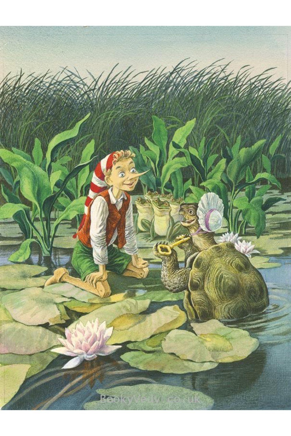 Черепаха Тортилла золотой ключик