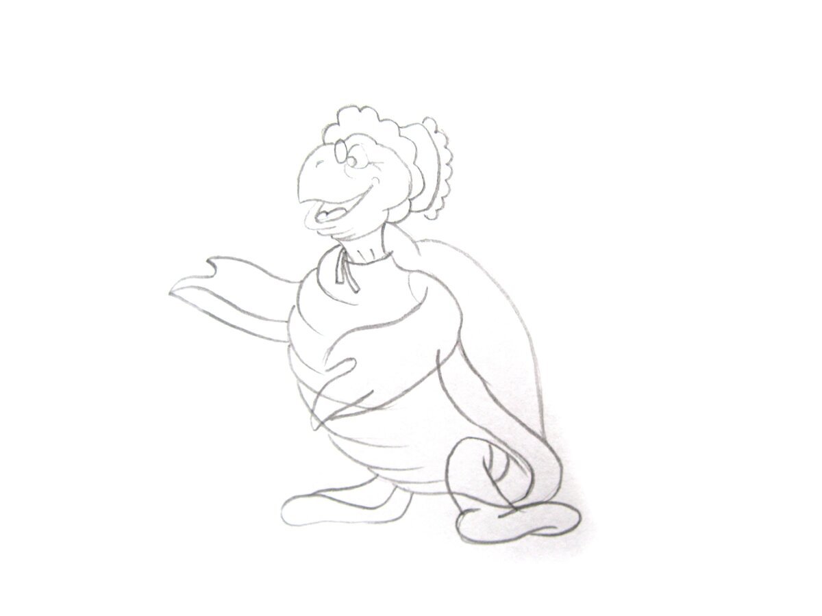 Черепаха Тортилла из Буратино