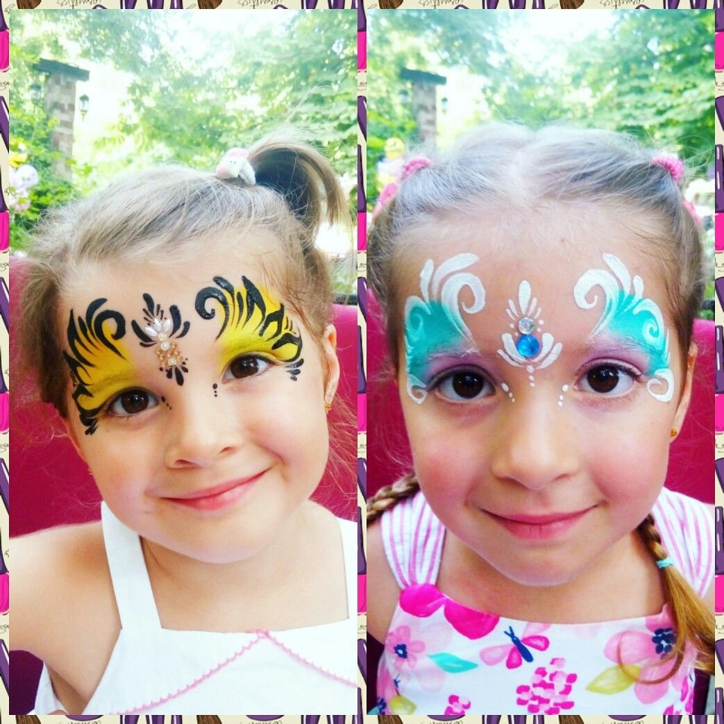 Аквагрим бабочка