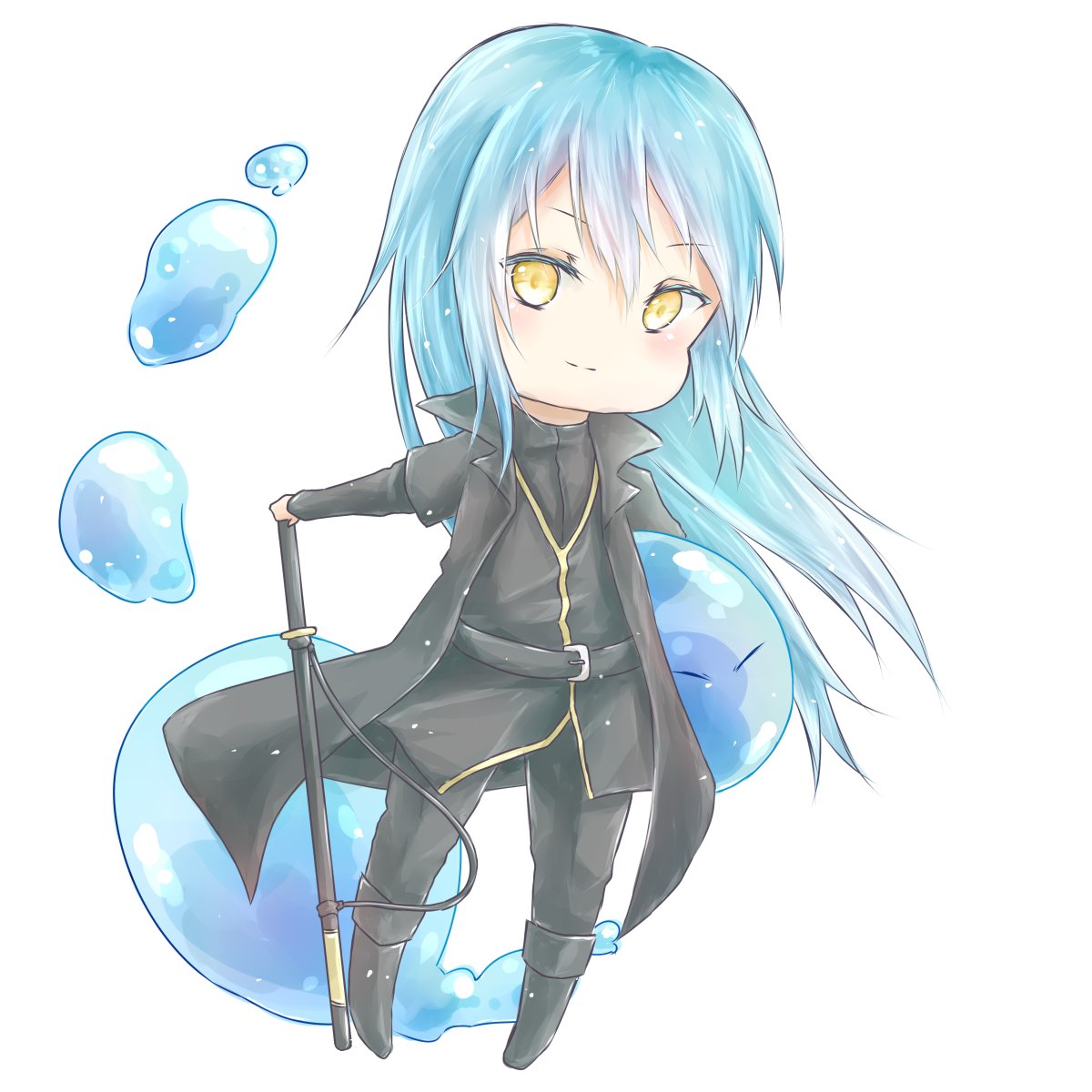 Римуру Темпест с мечом