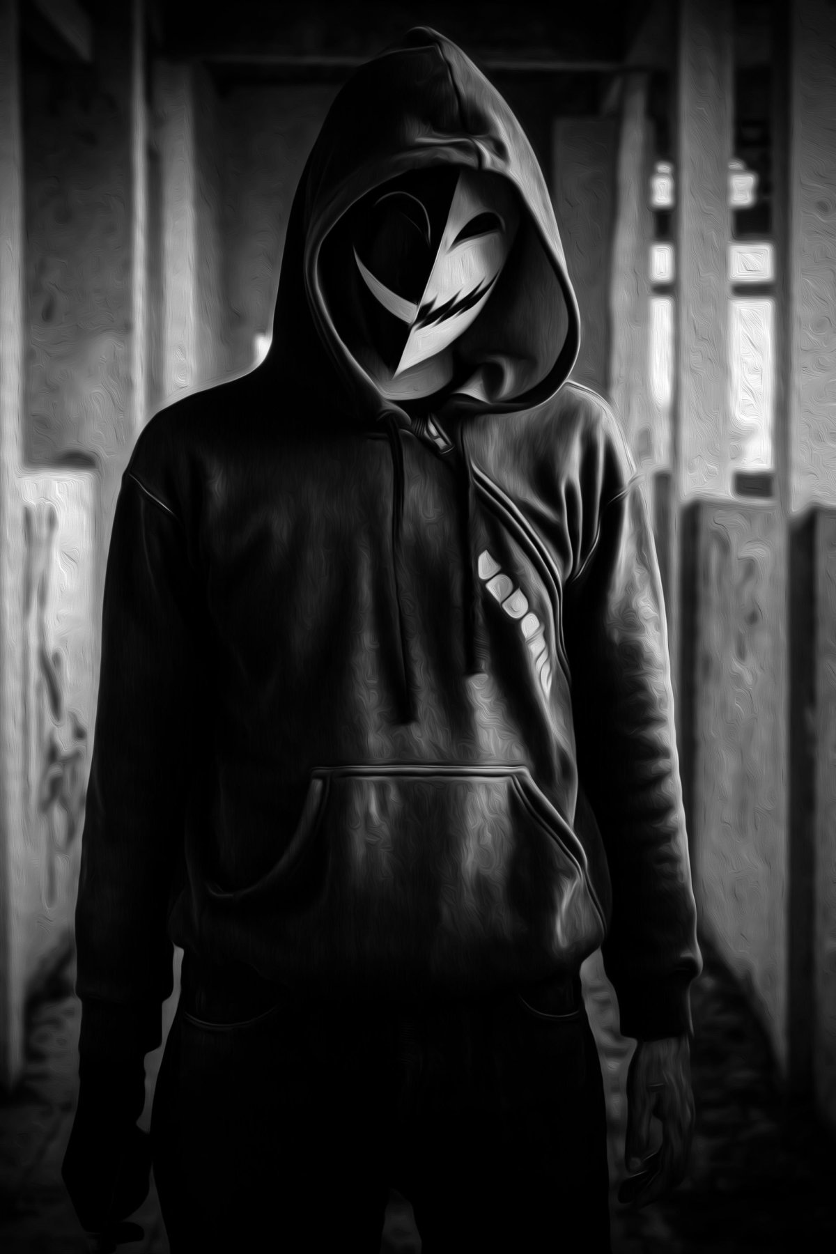 В смокинге и шлеме