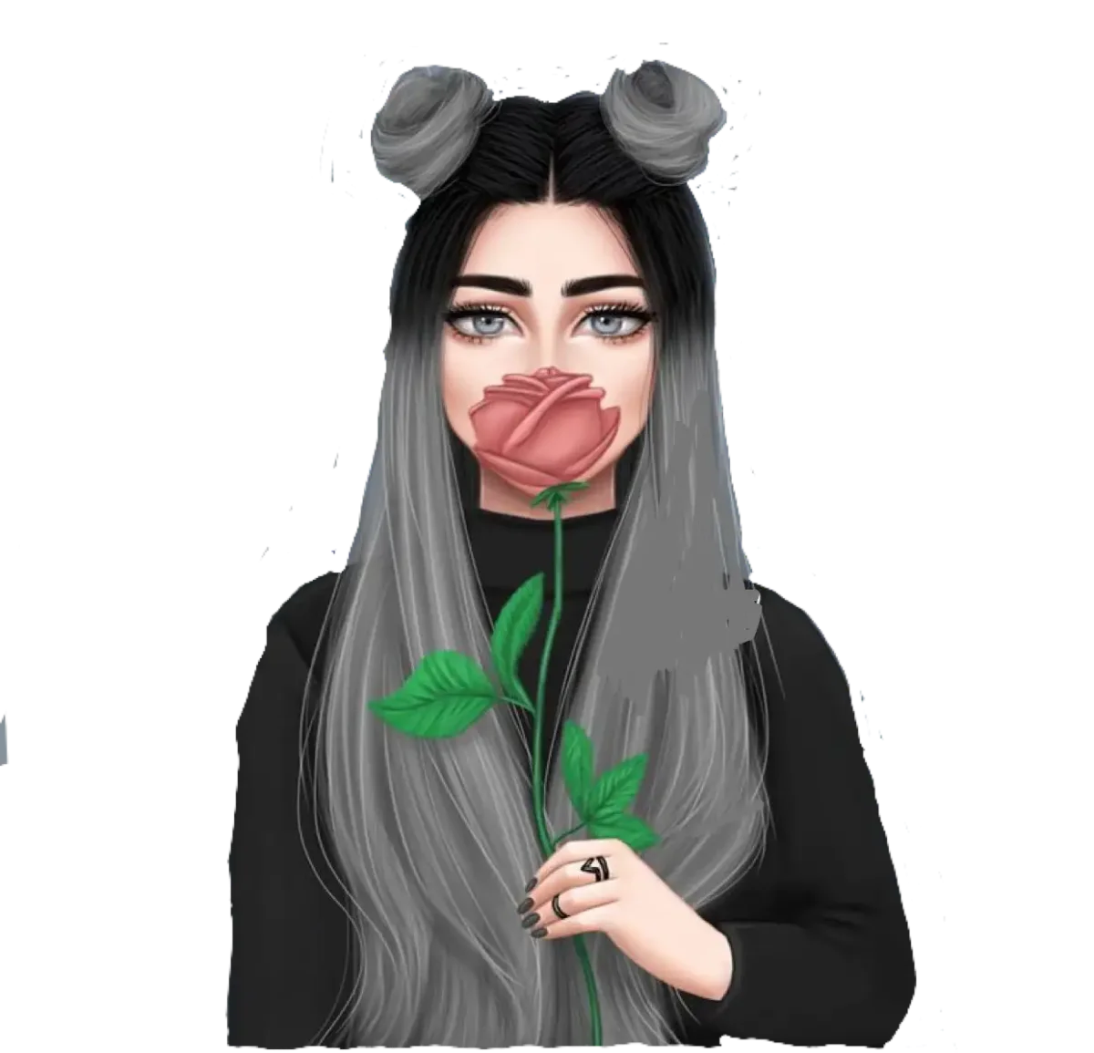 Аватар на ватсап девушка мультяшная