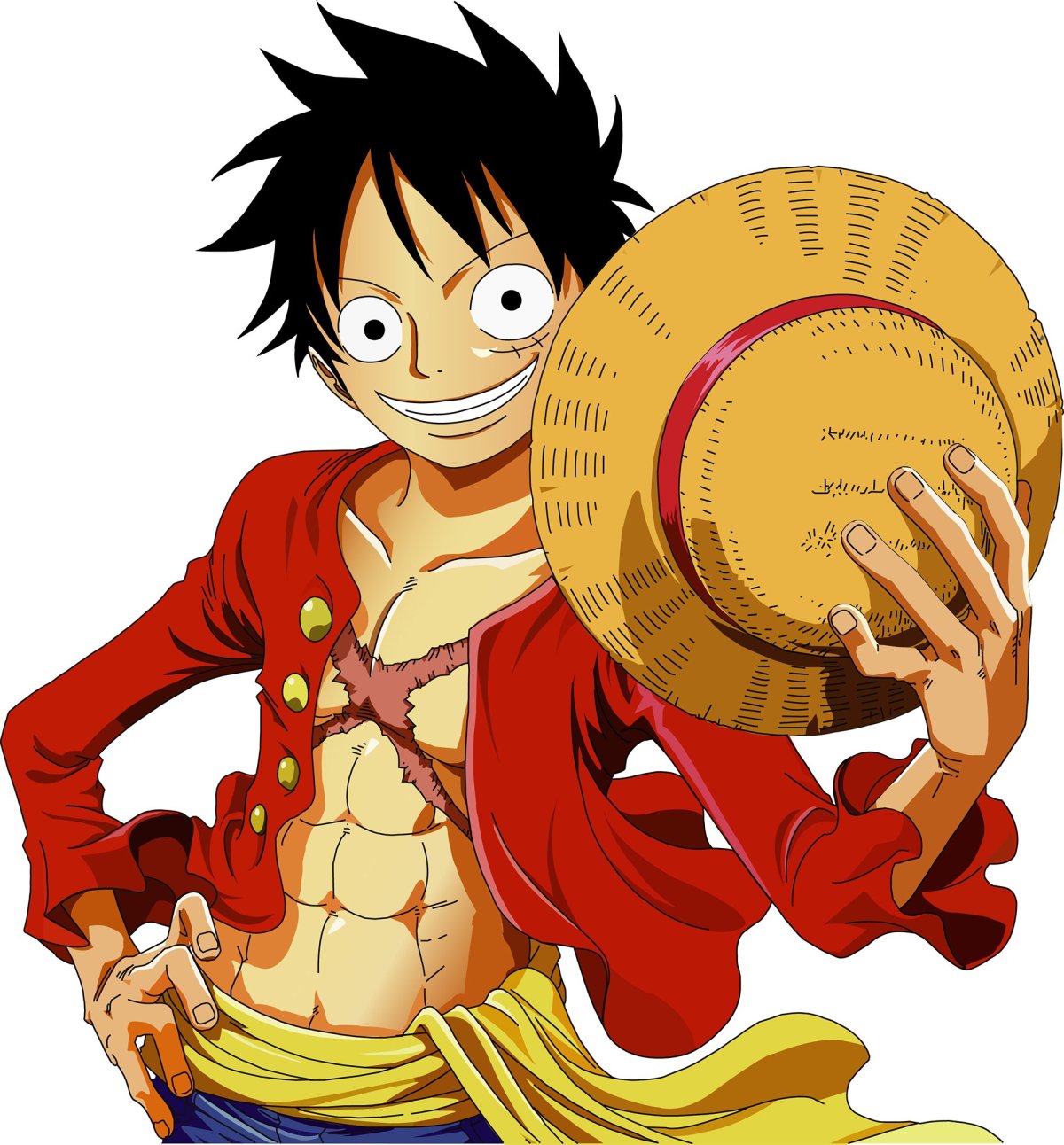 Ван Пис Луффи арт