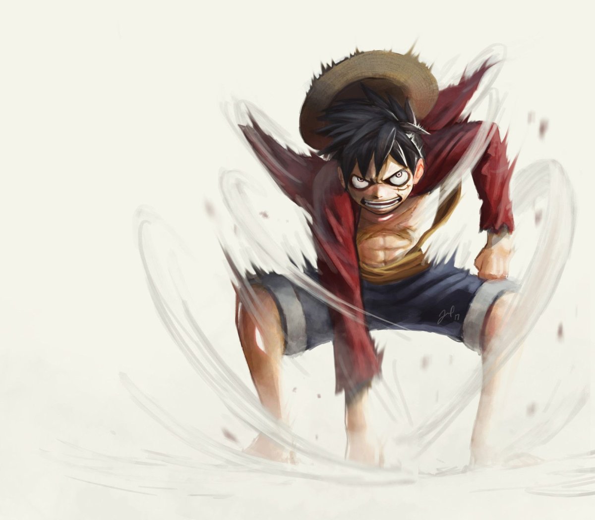 Ван Пис монки д Луффи