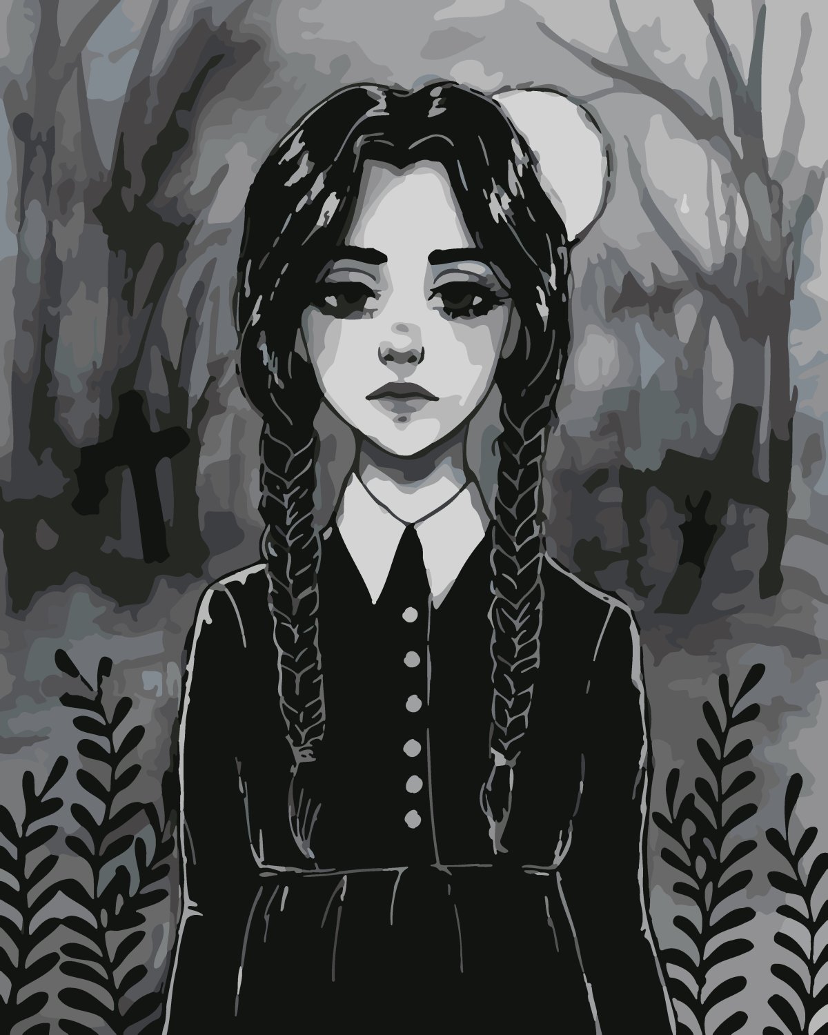 Уэнздей семейка Аддамс