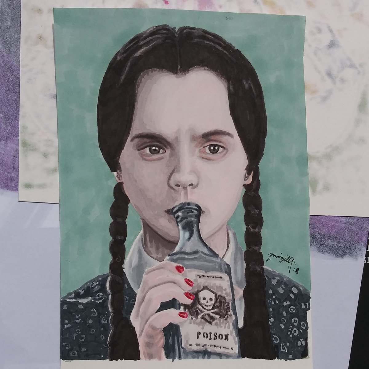 Венсди Аддамс Art