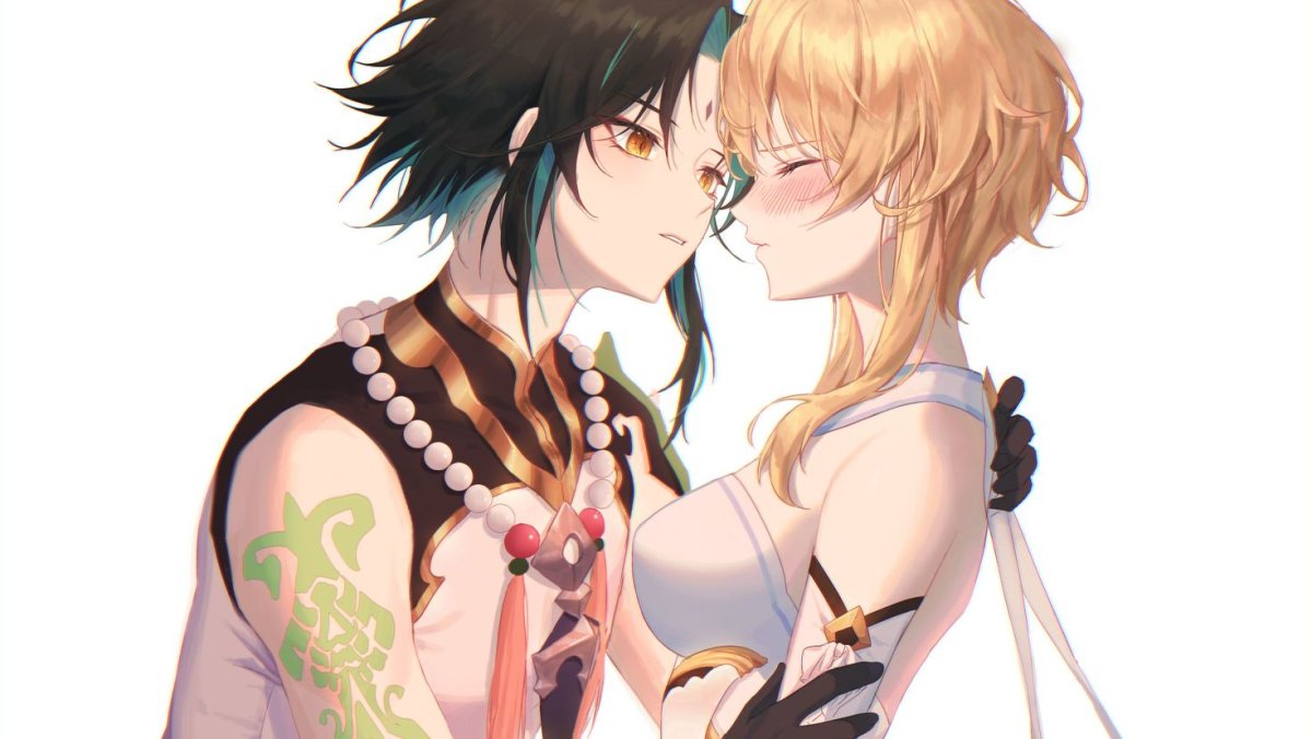 Сяо и люмин Геншин