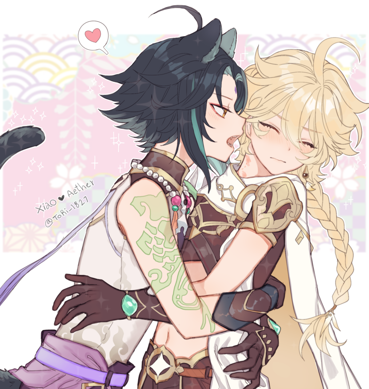 Сяо и итер Геншин