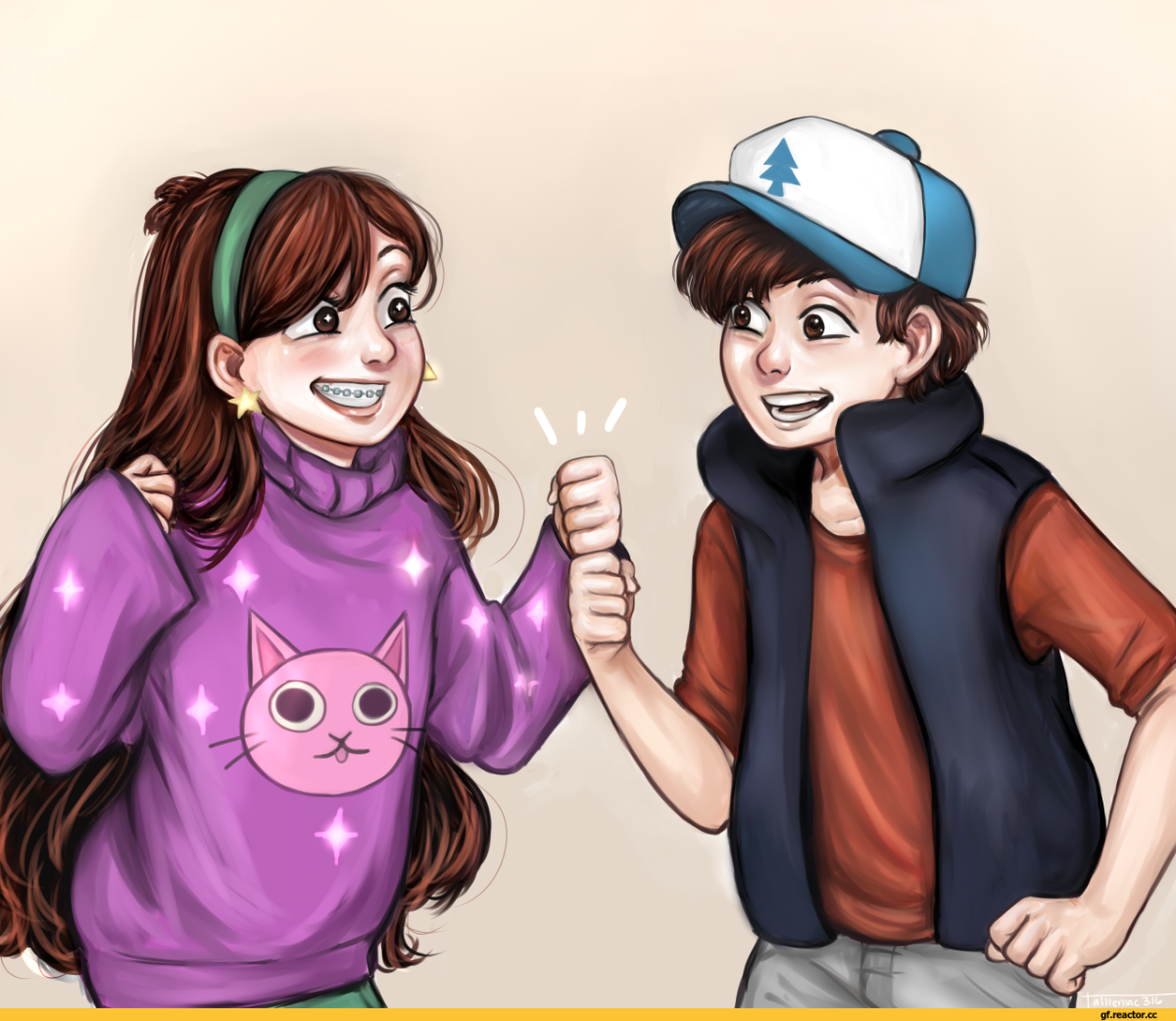 Гравити Фолз Мейбли Диппер