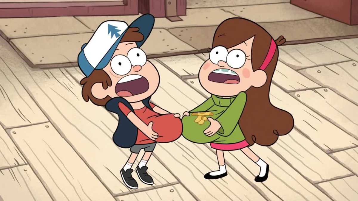 Гравити Фолз Мэйбл и Диппер