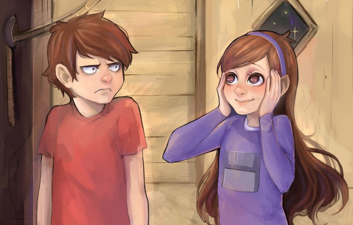 Гравити Фолз Диппер и Мейбл