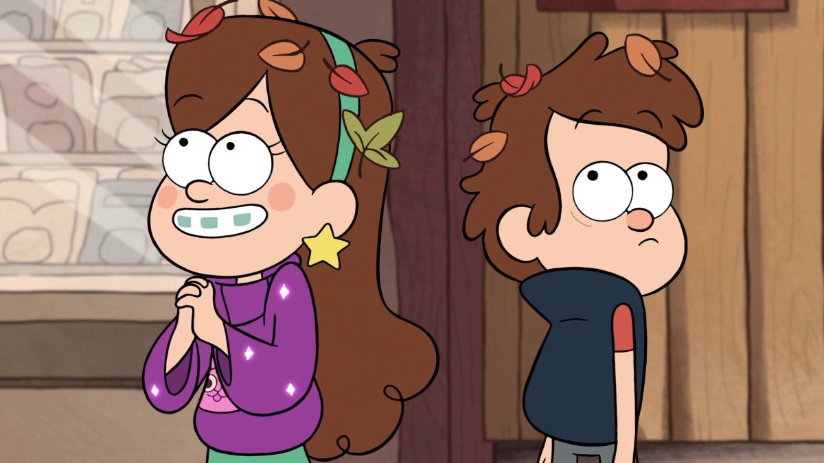 Мультфильм Гравити Фолз Диппер и Мейбл