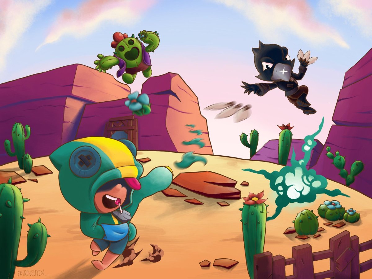 Леон Леон из Brawl Stars