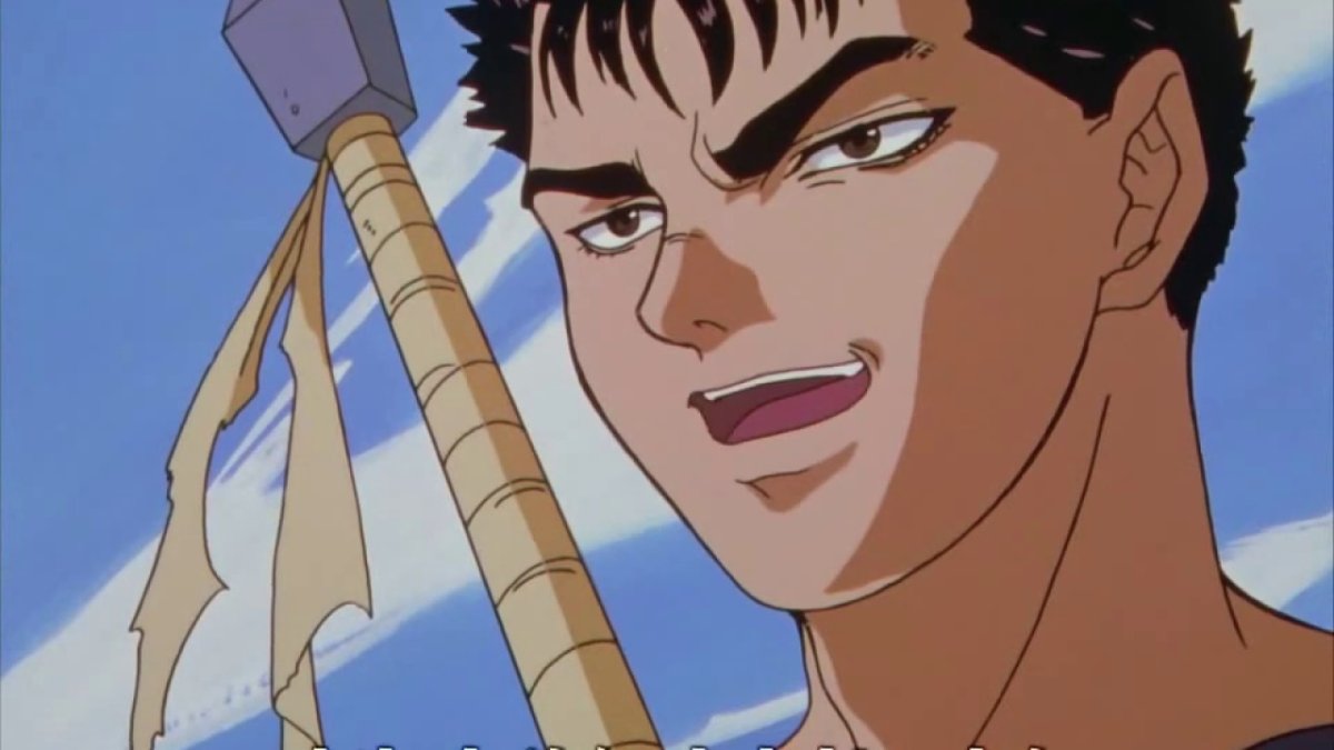 Гатс Берсерк 1997 в ярости