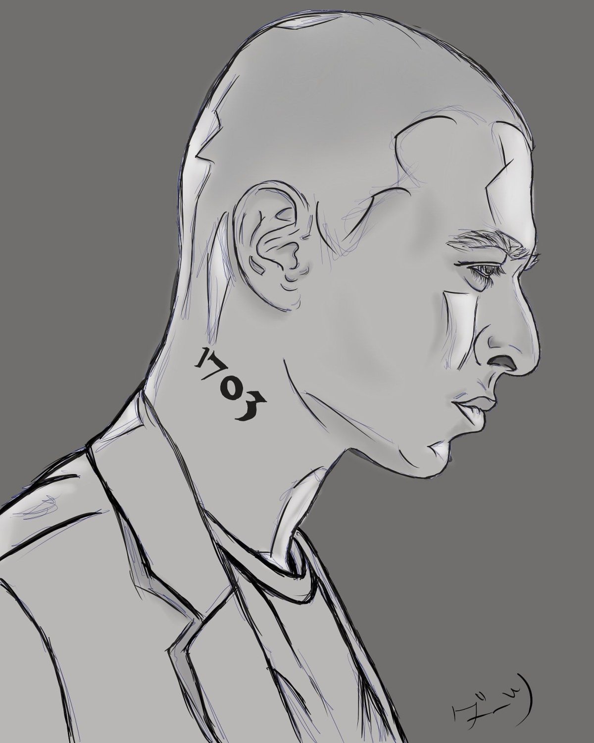 Oxxxymiron портрет