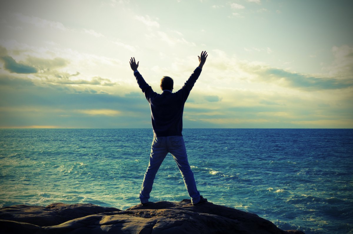 Позитивный аватар для парней