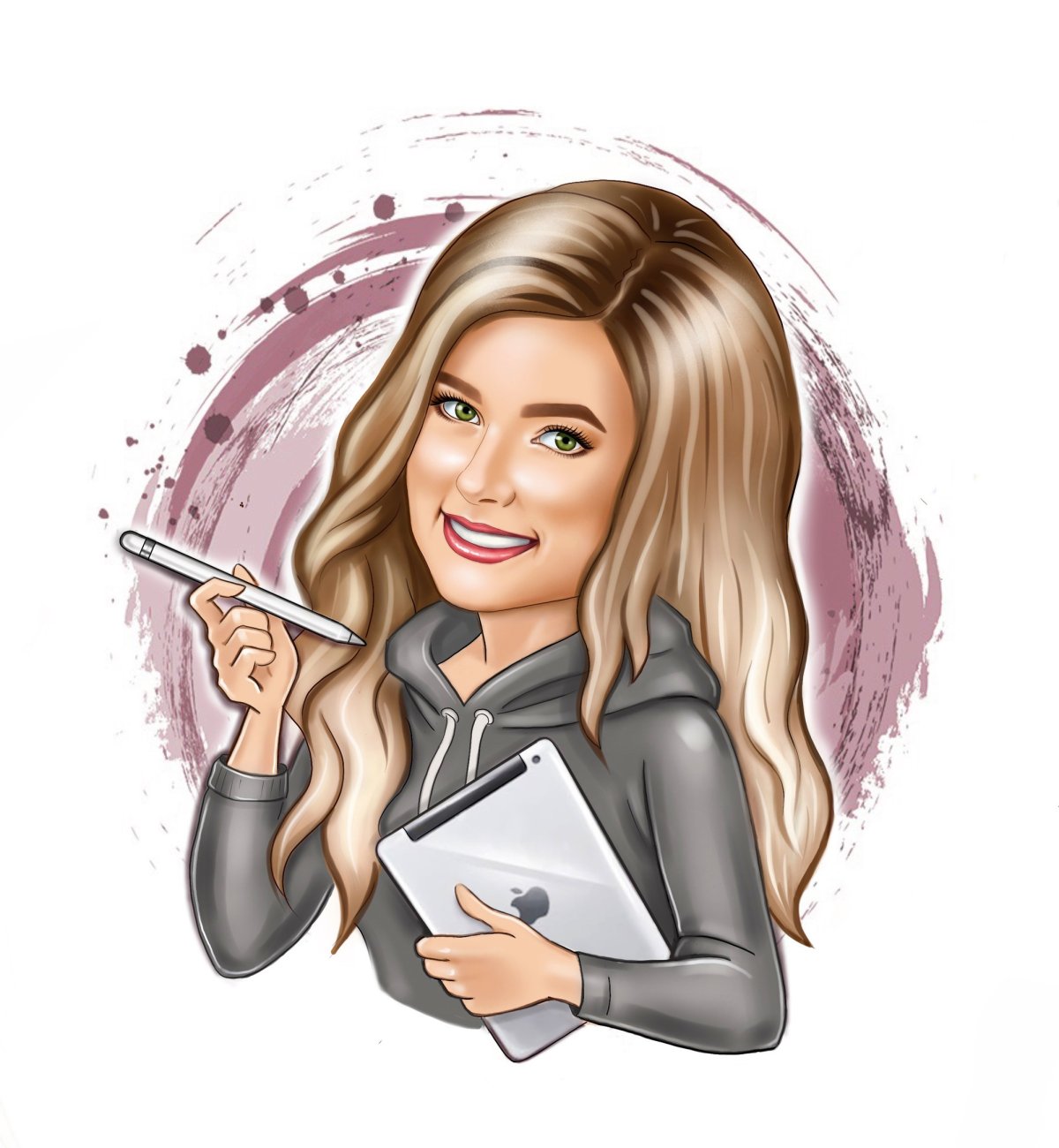 Силуэт человека с бородой