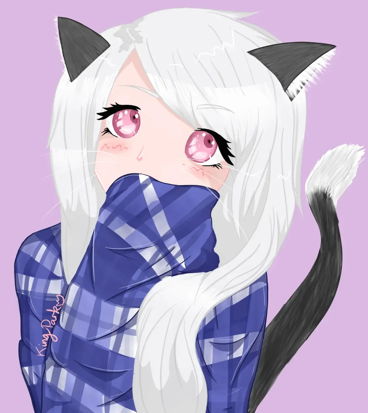 Кошка девочка на аву