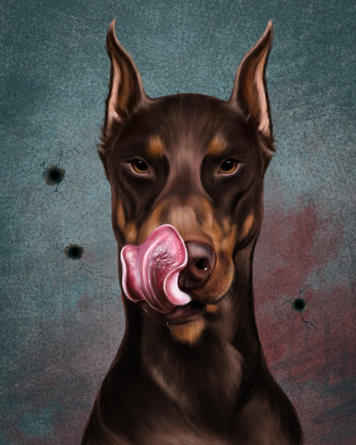 Доберман Анубис