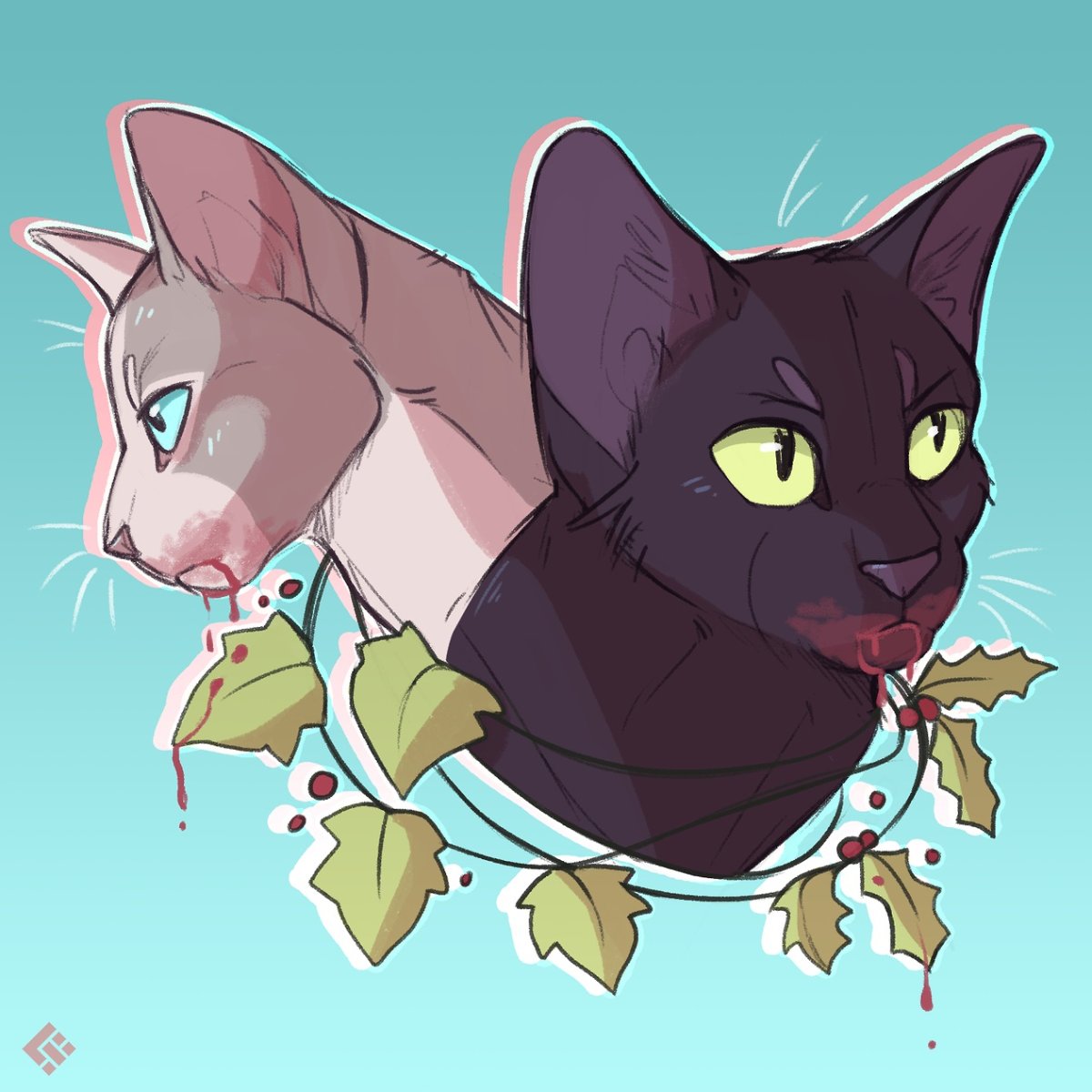 Грей Пиллоу коты Воители