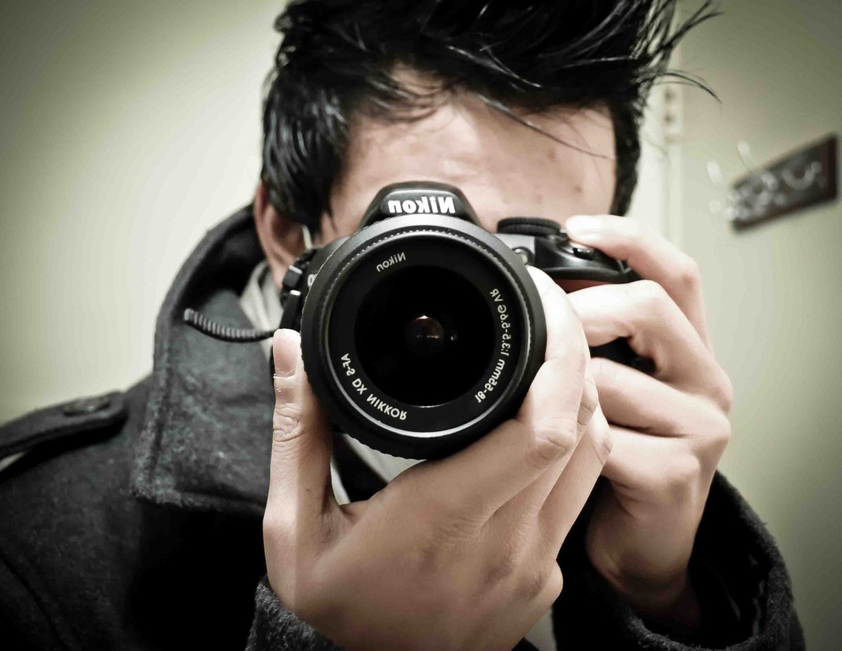 Мужчина с камерой