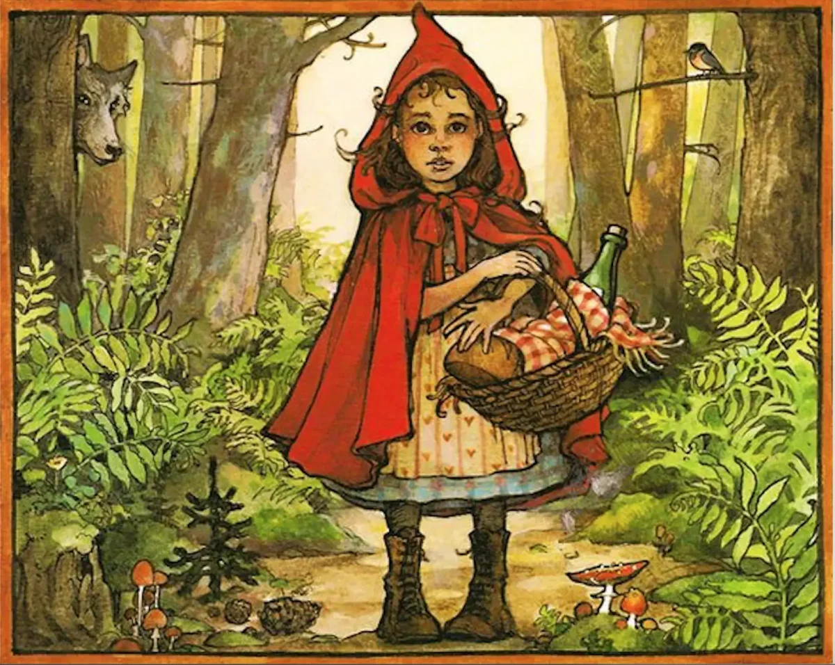 Уолтер Крейн красная шапочка