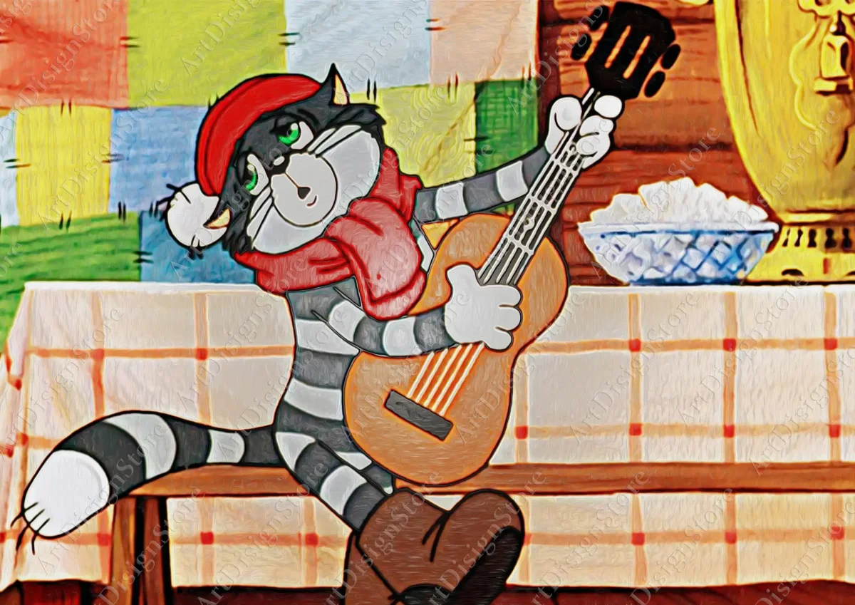 Простоквашино кот Матроскин