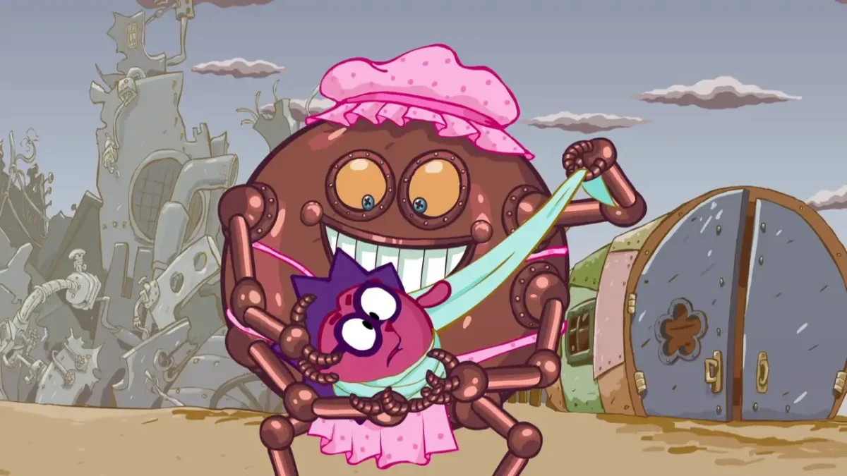 Смешарики 6 серия железная няня