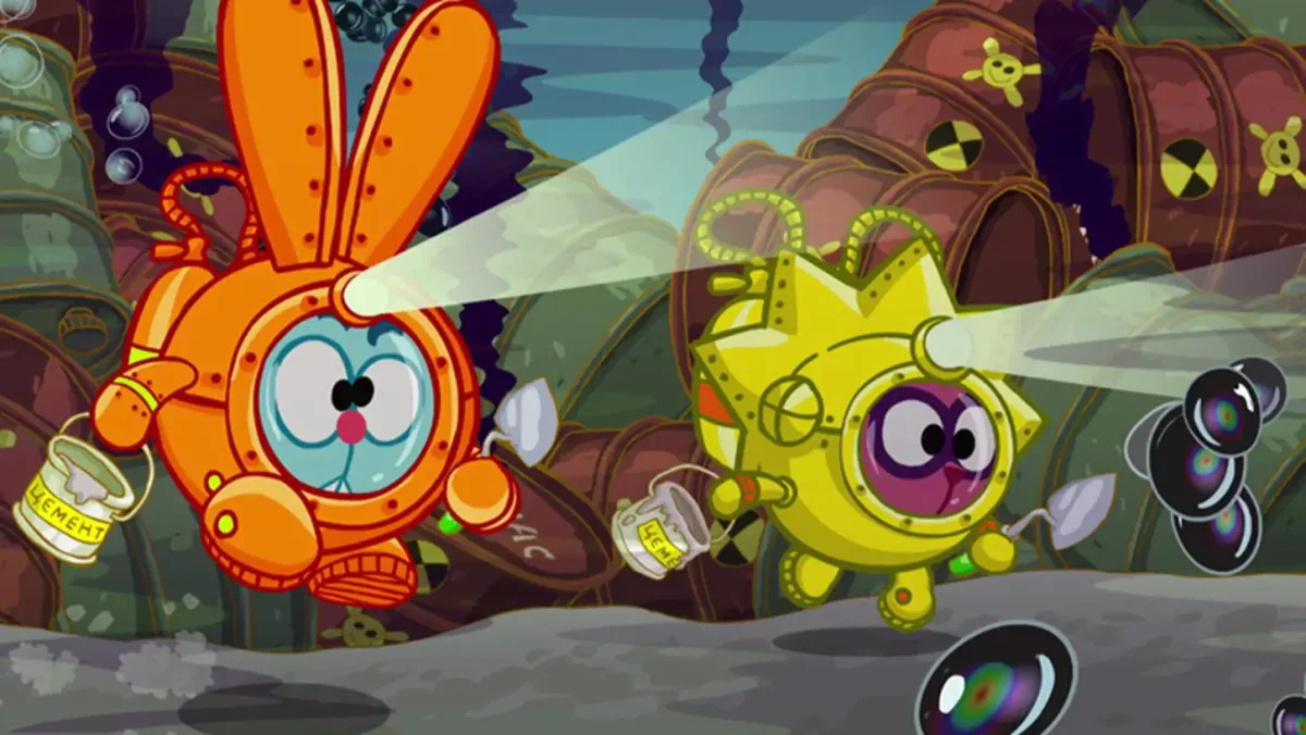 Пин, Крош и железная няня