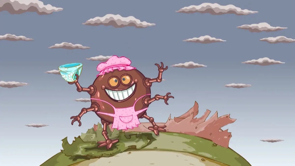 Смешарики железная няня пина