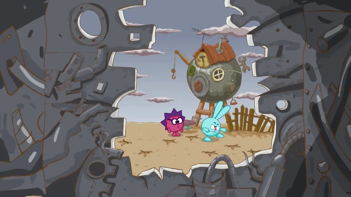 Смешарики 006 железная няня