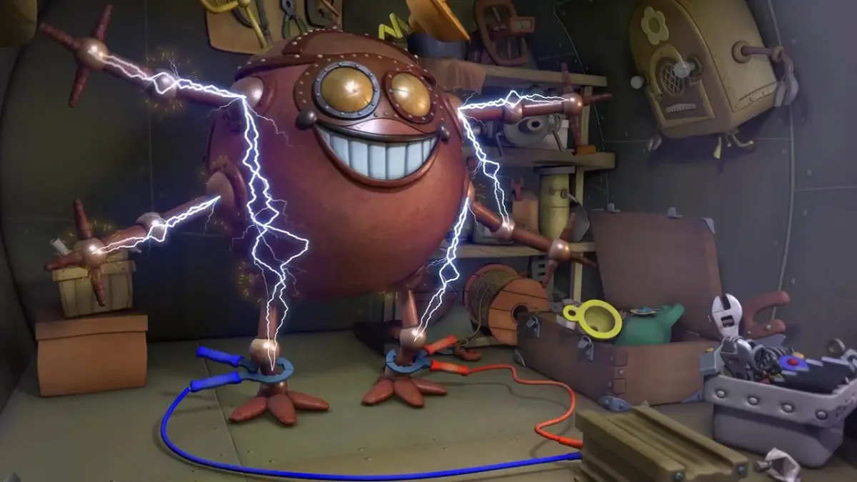 Смешарики пин код железная няня