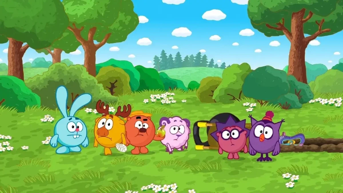 Смешарики принцесса цирка